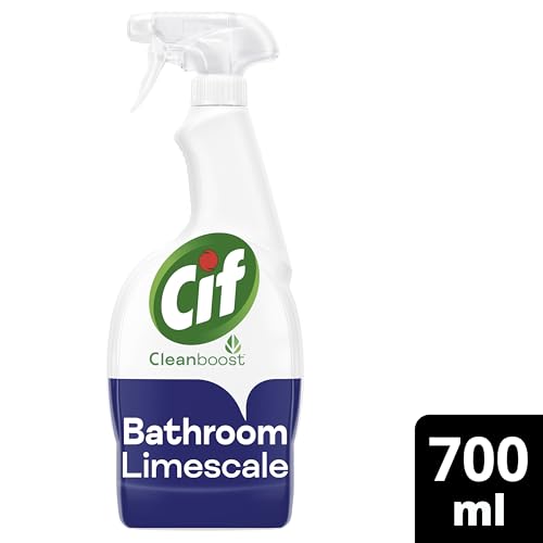 Cif Cleanboost Bathroom Spray 100% dirt and limescale remover 700ml