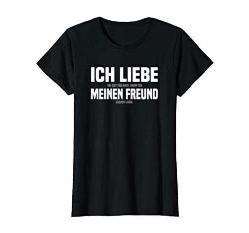 Ich Liebe Meinen Freund Freundin Geschenk - Damen Frauen Fun T-Shirt