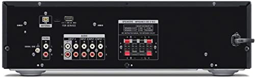 Sony Str-Dh190 + Home Stereo Receiver, 2 Channel, Phono Inputs, 4 Audio Inputs, 3.5 Millimeter Input, Bluetooth, With 2 Kwalicable Closed Screw 24K Gold Plated Speaker Banana Plugs, Cleaning Cloth #TOP2