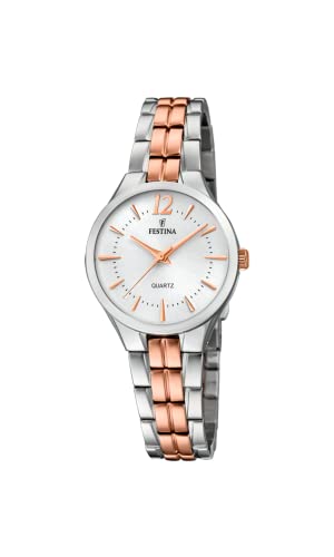 Montre femme Festina F20217/2 analogique en acier inoxydable argenté
