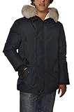 .. PEUTEREY, Giubbotto imbottito in piuma con cappuccio. MIGISI/DR/01/FUR-PEU3382-215BLU (L)