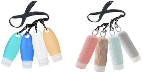 Spray Bottles Mist Sprayer TSA Approved Leak Proof Portable Travel Containers with with Lanyard image 4