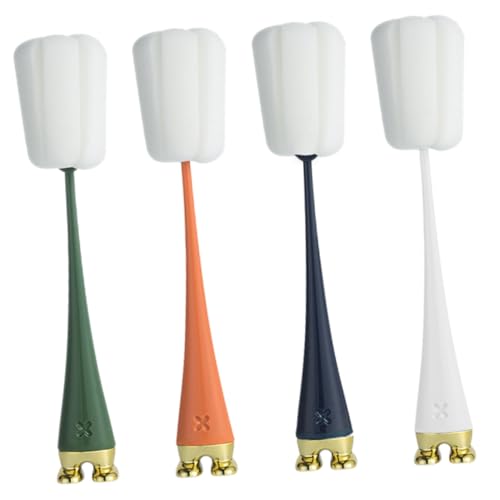 minkissy 4pcs Cup Brush Bottle Brush Bottle Cleaner Cleaning Tool Clean Brush Multi-Functional Cleaning Brush Cleaning for Household Use Wine Brush for Cleaning Dry Brush Cleaner Pp
