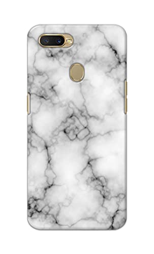 Image of Light White Marble Texture Natural Pattern Hard Back Case Cover for Oppo A7 / Oppo A5s / Oppo A12 / Oppo A11k / Oppo A12s / CPH1909 Back Cover -(J5) VNS2230