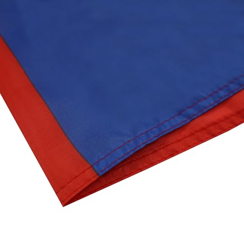 Image of AZ FLAG Set of 5 Haiti Flags - 90 x 60 cm - 100% Polyester Haitian Flag with Integrated Metal Eyelets