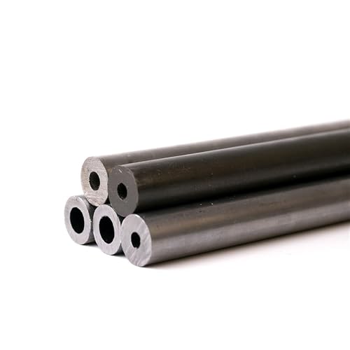 1pcs Precision Steel Pipe, With an Outer Diameter of 16mm and an Inner Diameter of 4.5/5/5.5/6/7/8/9/10/11mm, Is an Industrial Grade Hydraulic Alloy Steel Pipe(Od16mm-500mm-long,ID-9mm)