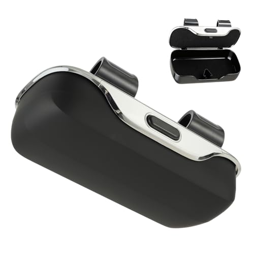 CDDCWZ Support de lunettes de soleil pour pare-soleil de voiture, support de lunettes de soleil de voiture, boîte de protection de rangement de lunettes,...