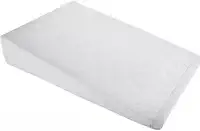 Travesseiro Triangular Encosto, Capa para Travesseiro Antirefluxo Microfribra Respirável, Ideal para Quem Busca Alívio E Bem-Estar(65x55x15cm)(2 UNIDADE)