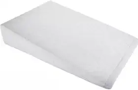 Travesseiro Triangular Encosto, Capa para Travesseiro Antirefluxo Microfribra Respirável, Ideal para Quem Busca Alívio E Bem-Estar(65x55x15cm)(2 UNIDADE)
