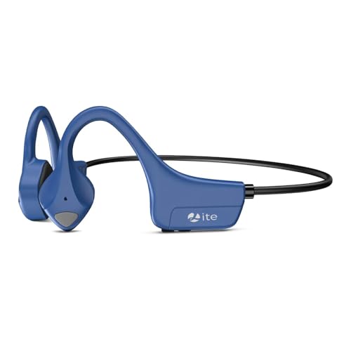 Image of Bone Conduction Headphones Bluetooth Wireless Sport Earphones Built-in Mic Multipoint Connection Sweatproof Open Ear Headset for Running Cycling Driving Workouts