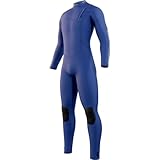 Mystic The ONE 4/3mm Zip-Free Wetsuit 2024 - Blue 240121 XL