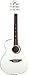 Luna Aurora Borealis 3/4-Size Acoustic Guitar - White Pearl Sparkle