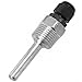 Thermowell Stainless Steel for Temperature Sensor Protection, 304 Stainless Steel Probe with G1/2 Thread, 30-200mm Length, Industrial Temperature Measurement & Thermocouple Protection Tube(50mm)