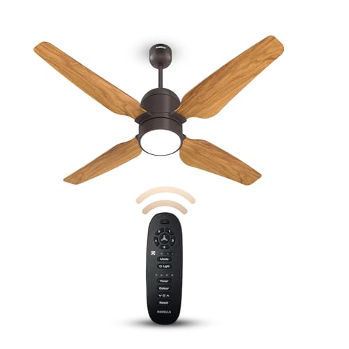 Havells 1200mm Momenta Underlight BLDC+ Ceiling Fan | Remote Controlled, Smart Fan, IoT Enabled, Alexa & Google Home Compatible | Upto 60% Energy Savi