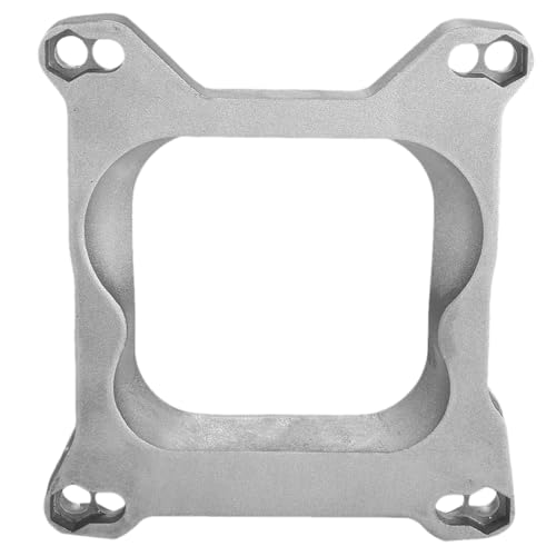 Adaptador de carburador de aluminio de 1/2 pulgada para manifold Quadrajet 9130