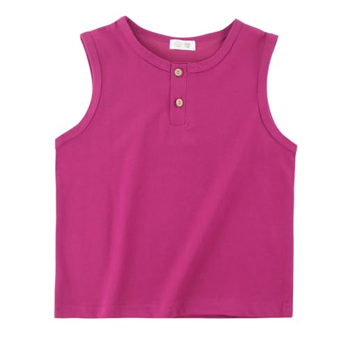 Toddler Tank Tops Boys Summer Cotton Sleeveless Shirts Casual Tops for Kids
