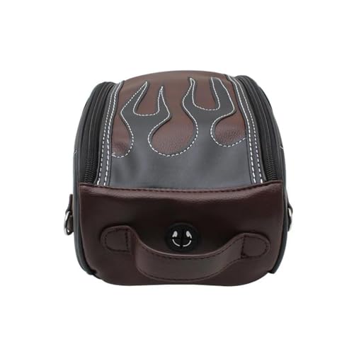 Sacoche de voyage pour moto custom marron étanche CM300 CMX500