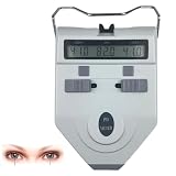 CHANGLKJ Misuratore Ottico della Distanza Pupillare, Pupillometro Digitale da 45~82 Mm con Display LCD, Campionamento del Punto Diretto E Precisione Regolabile ±0,1/0,2/0,5 Mm, Risultato Affidabile
