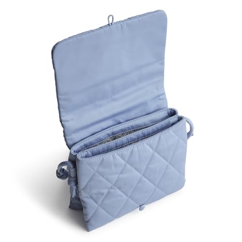 Image of Vera Bradley Women's Performance Twill Baird Hipster Crossbody, Soft Chambray, One Size