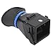 Camera Viewfinder, ST‑1 Camera Screen Viewfinder for Camera Camcorder with 3in 3.2in Screen SLR Viewfinder 3X Magnifier Viewfinder Camera Camcorder Professional Camera LCD View Finder Artist