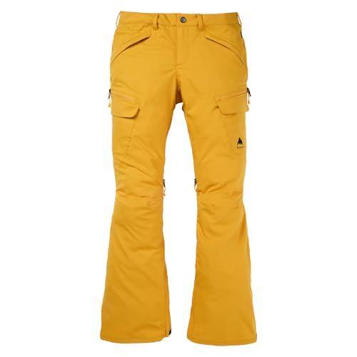 Pantalon de ski Burton Gloria Stretch jaune pour femme protecteur et confortable