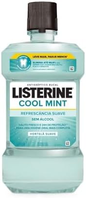 Listerine Cool Mint Enxaguante Bucal Sem Álcool, 1L