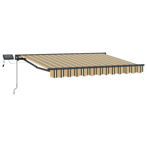 Stores extérieurs manuels à LEDs pour aménager un coin d'ombre convivial - 2