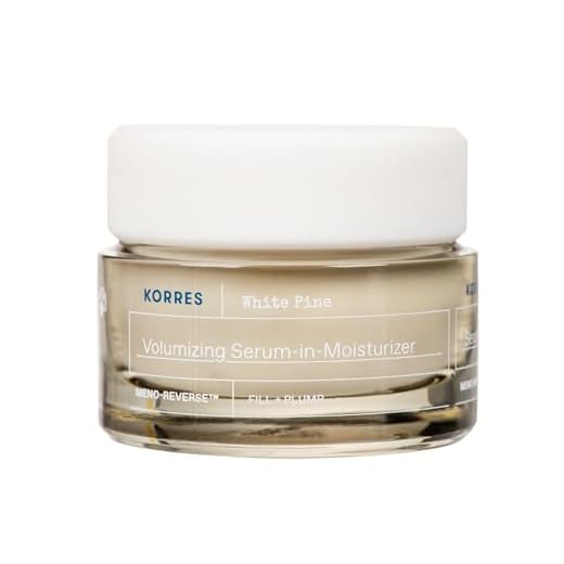 KORRES WHITE PINE Meno Reverse Volumengebende Serum-in-Creme für normale - reife Mischhaut nach den Wechseljahren, vegan, 40 ml