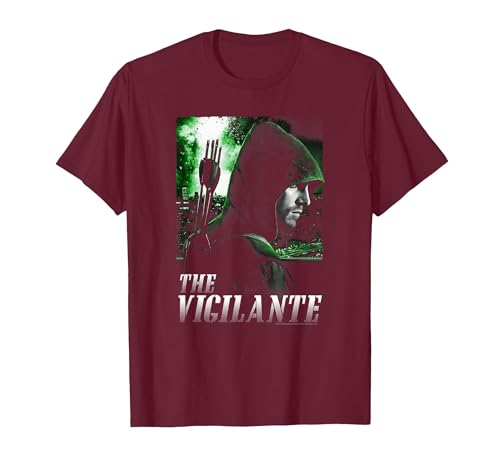 Arrow Star City Defender T-Shirt, Men, Burgundy, 3X-Large