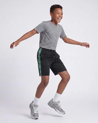 Image of 5 Pack Boys' Mesh Athletic Shorts Basketball Kids Soccer Sports Pockets