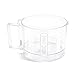 7-Cup Food Processor Work Bowl Compatible with Cuisinart DLC-10 Series（2tabs ONLY）,DFP-7JBS（2tabs）,Replace#: FP-631AGTX,FP-631AGTX1,Note: This is a replacement for the one with 2 tabs on the rim ONLY
