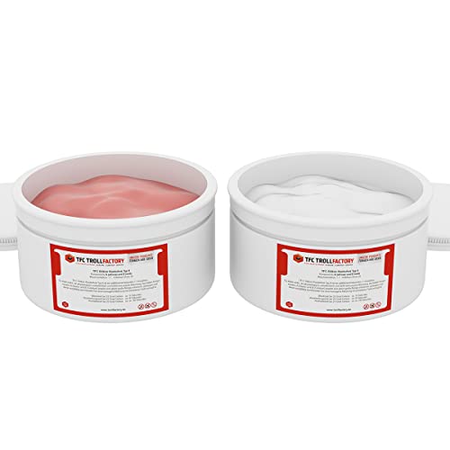 TFC Troll Factory Silikon Kautschuk Typ 9 I Knetsilikon, weich I 1 kg (2 x 500 g)