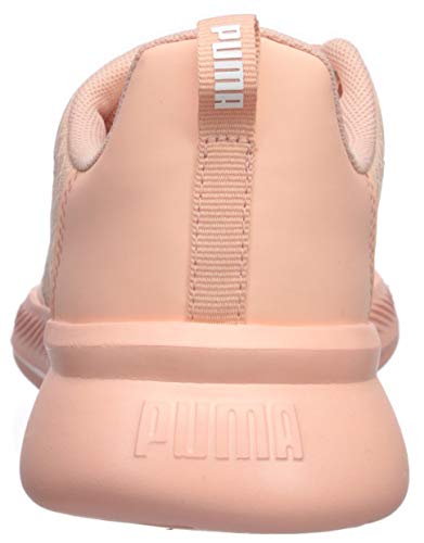 PUMA PUMA Women's Tishatsu Runner Sneaker, Peach Bud White, 5.5 M US