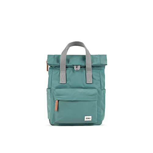 Roka London Canfield B Sauge sac roll-top compact en nylon recyclé S