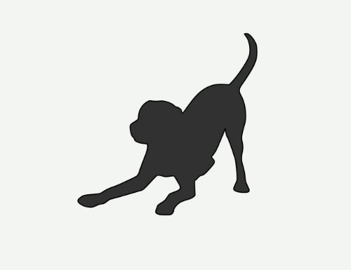 Minglewood Trading White - Playful Labrador Retriever 4.5" x 4.5" Vinyl Decal Sticker -Lab Puppy Dog Rescue Adopt- 20 Color Options