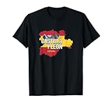 Castilla y León España Retro Región Mapa Vintage