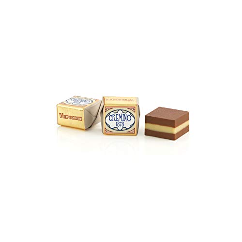 Venchi Konfekt Cremino 1878 Schokolade - Packung mit 125 Stück - Mit IGP Piemont Haselnüssen - Glutenfrei, 1.3 kg – Bild 3