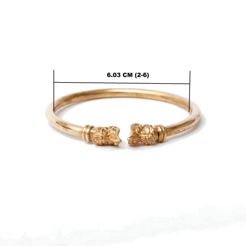 Image of Panchaloha /Impon /Five metal bracelet /kaapu /kada for Men- yaazhi