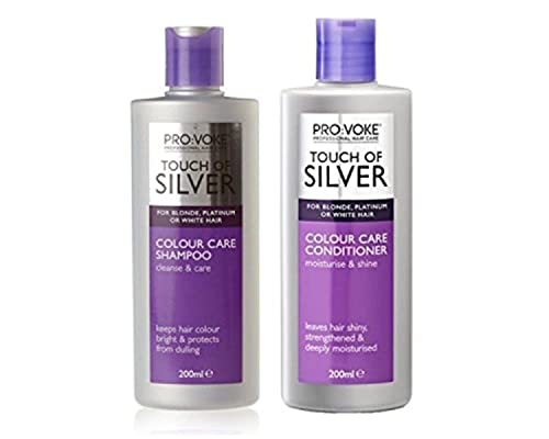 Touch Of Silver Shampoo 200 Ml & Conditioner 200Ml by Provoke