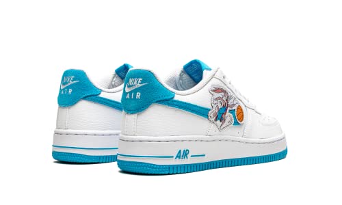 Nike Kids Boys Air Force 1 gs Dm3353 Sneakers, White/Light Blue Fury-white, 6.5 Big Kid3