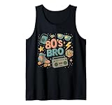 ricordi divertenti anni '80 bro cool retro throwback degli anni '80 canotta