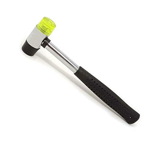 Whale city Soft Hammer Mallet 25mm Dual Head Nylon Rubber Jewelers Metal Crafts Leather