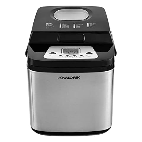 Kalorik TKG BBA 2001 Brotbackautomat, Kapazität ca. 500 g & 700 g, 19 digitale Programme, LCD-Display, 10 min Stromausfallspeicher, 15h Verzögerungstimer Cover