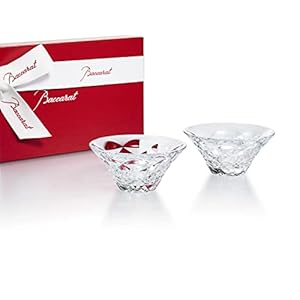 Baccarat Crystal Swing Very Small Ring Bowl – Clear – Set of 2