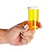 Wellbrite 50-Pack Empty Medicine Bottles with Caps, 13 Dram Pill Bottles, Plastic Vials, Containers for Prescription Medication, Vitamins, Supplements, Orange (2.7 in) Bulk Pack