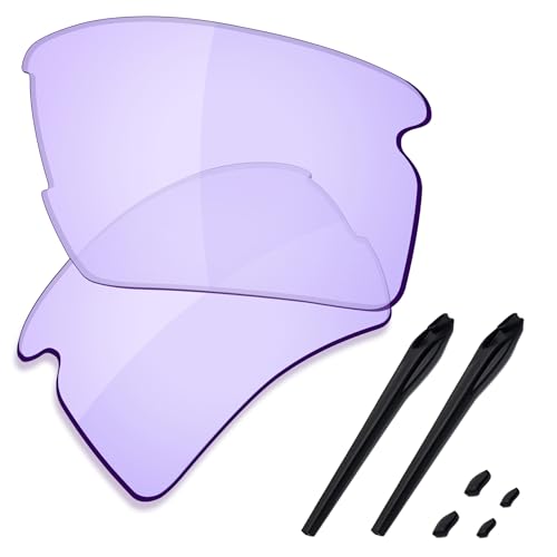 Verres de rechange pour lunettes de soleil Oakley Flak 2.0 XL OO9188 violet