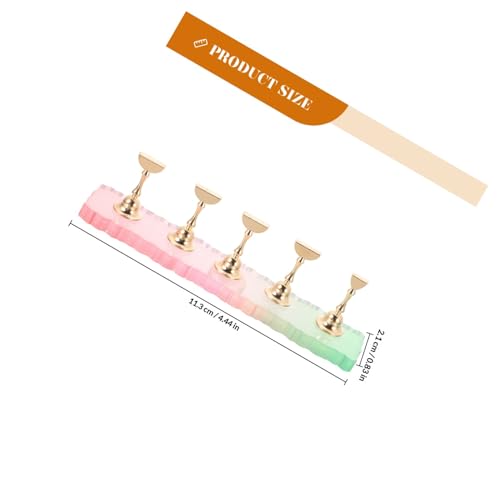 Soporte de Práctica para Uñas Acrílico con Base Gradiente miniatura 2