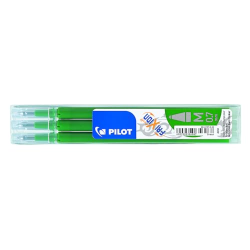 Image of Pilot Refills for Frixion Rollerball 0.7 mm (Pack of 3) - Green