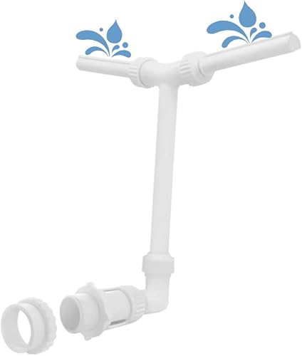Miniatura 6 de Anbt Fuente de piscina, rociador de cascada para piscina, rociador divertido de agua, se adapta a 1.5 pulgadas roscadas en el suelo, rociadores de