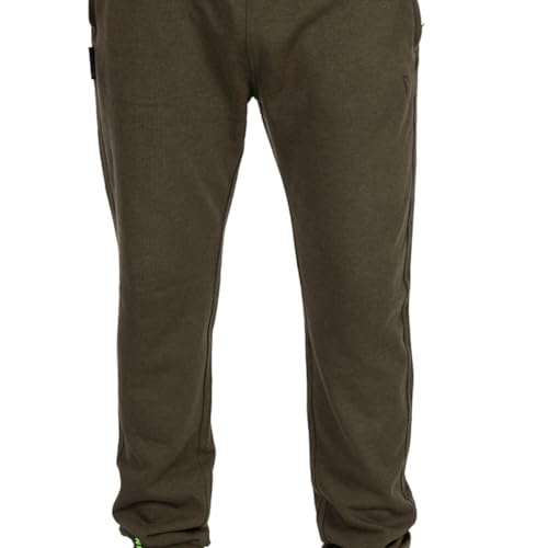 Fox Collection Lw Jogger Pantalon de pêche, pantalon de jogging, vert et noir, taille XL